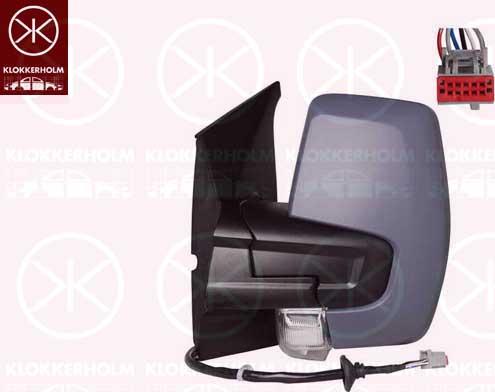 Klokkerholm 25011031 - Rétroviseur extérieur droxauto.com
