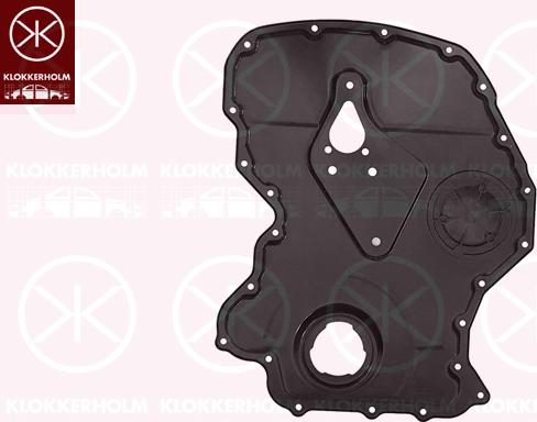 Klokkerholm 2510460 - Cache, courroie droxauto.com