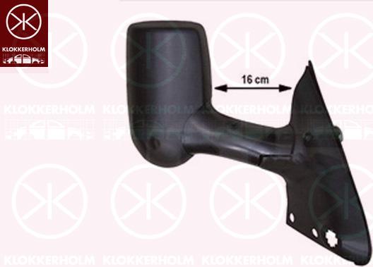 Klokkerholm 25101044 - Rétroviseur extérieur droxauto.com