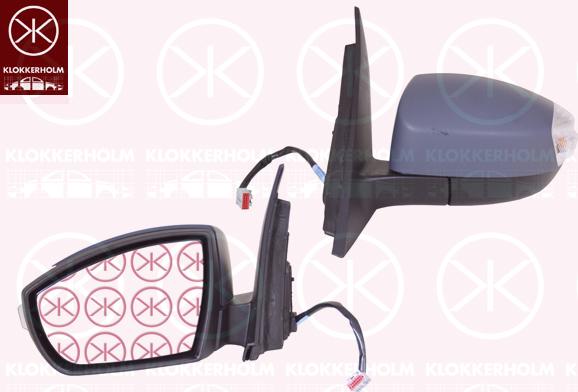 Klokkerholm 25841041 - Rétroviseur extérieur droxauto.com