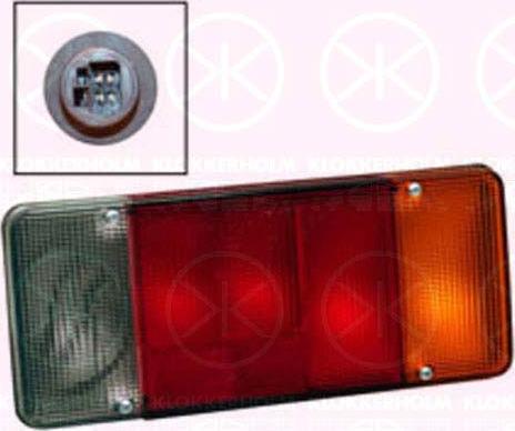 Klokkerholm 20960702 - Feu arrière droxauto.com