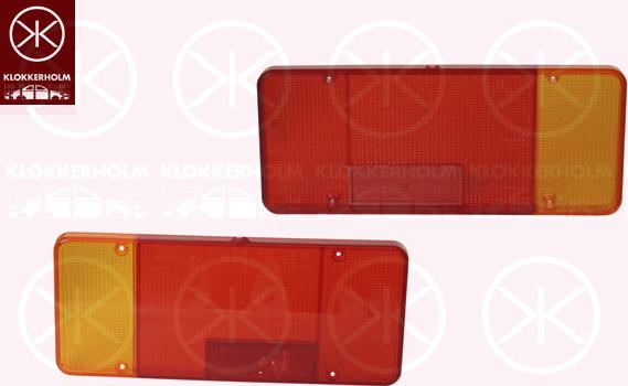 Klokkerholm 20930751 - Disperseur, feu arrière droxauto.com