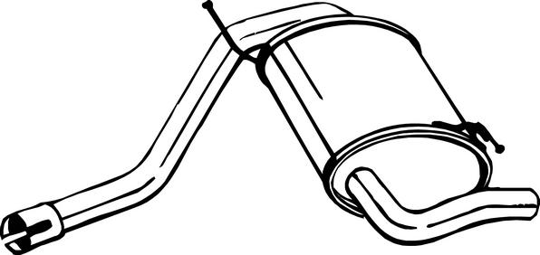 Klokkerholm 200-113 - Silencieux arrière droxauto.com