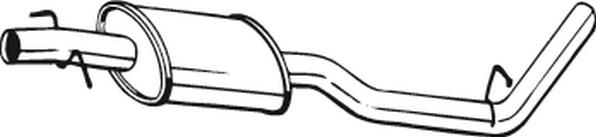 Klokkerholm 200-307 - Silencieux central droxauto.com