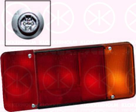 Klokkerholm 20330703 - Feu arrière droxauto.com