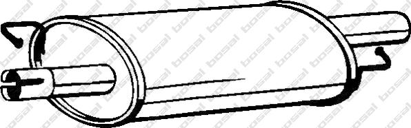 Klokkerholm 233-577 - Silencieux central droxauto.com