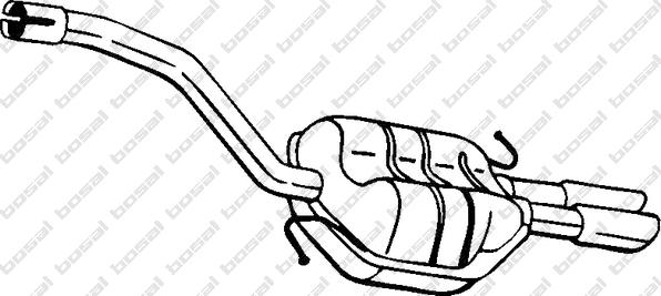 Klokkerholm 233-155 - Silencieux arrière droxauto.com