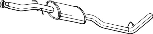 Klokkerholm 279-701 - Silencieux central droxauto.com