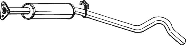 Klokkerholm 279-109 - Silencieux central droxauto.com