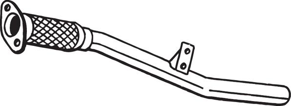 Klokkerholm 750-299 - Tuyau d'échappement droxauto.com