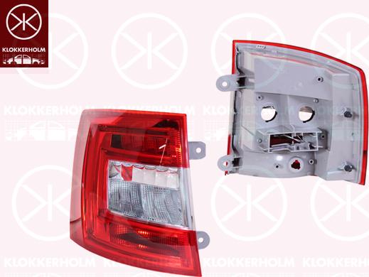 Klokkerholm 75220724A1 - Feu arrière droxauto.com
