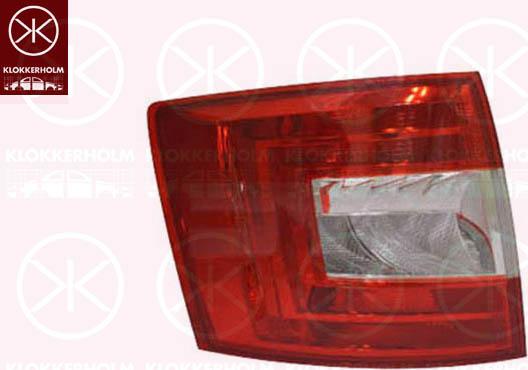 Klokkerholm 75220722 - Feu arrière droxauto.com