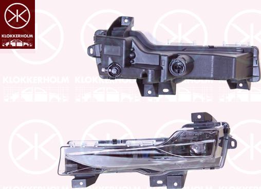 Klokkerholm 78040282 - Projecteur antibrouillard droxauto.com