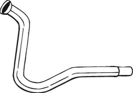 Klokkerholm 736-101 - Tuyau d'échappement droxauto.com