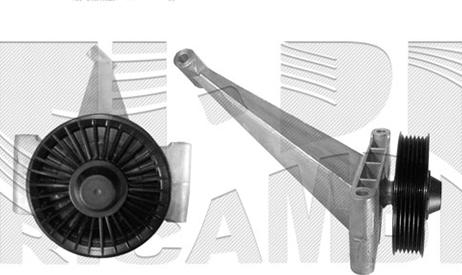 KM International FI9390 - Poulie renvoi / transmission, courroie trapézoïdale à nervures droxauto.com