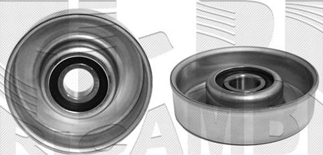 KM International FI6740 - Poulie renvoi / transmission, courroie trapézoïdale à nervures droxauto.com