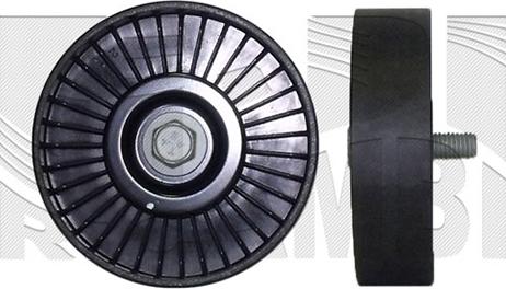 KM International FI19960 - Poulie renvoi / transmission, courroie trapézoïdale à nervures droxauto.com