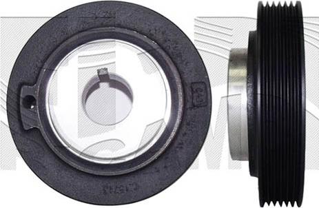 KM International FI15510 - Poulie, vilebrequin droxauto.com