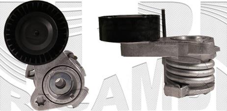 KM International FI17260 - Tendeur de courroie, courroie trapézoïdale à nervures droxauto.com