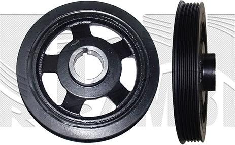 KM International FI24850 - Poulie, vilebrequin droxauto.com