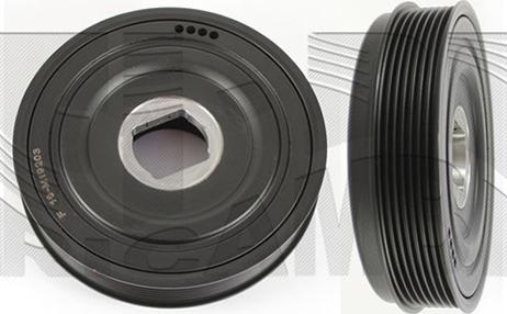 KM International FI25930 - Poulie, vilebrequin droxauto.com
