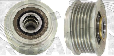 KM International FI25610 - Poulie, alternateur droxauto.com