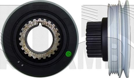 KM International FI20960 - Poulie, vilebrequin droxauto.com
