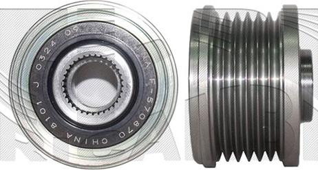 KM International FI23620 - Poulie, alternateur droxauto.com