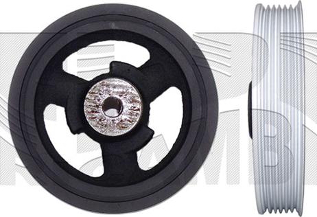KM International FI23040 - Poulie, vilebrequin droxauto.com