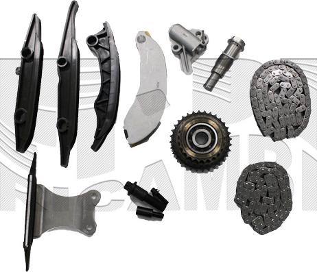KM International KCD413 - Kit de distribution par chaîne droxauto.com