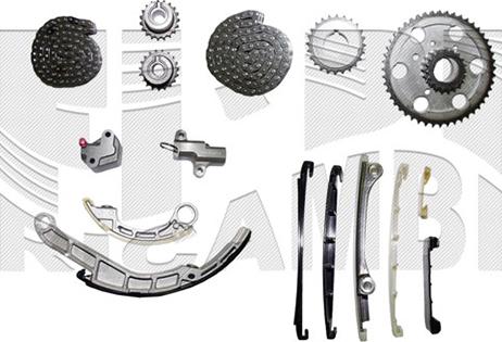 KM International KCD061 - Kit de distribution par chaîne droxauto.com