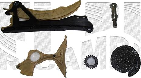 KM International KCD084 - Kit de distribution par chaîne droxauto.com