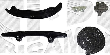 KM International KCD075 - Kit de distribution par chaîne droxauto.com