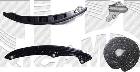 KM International KCD148 - Kit de distribution par chaîne droxauto.com