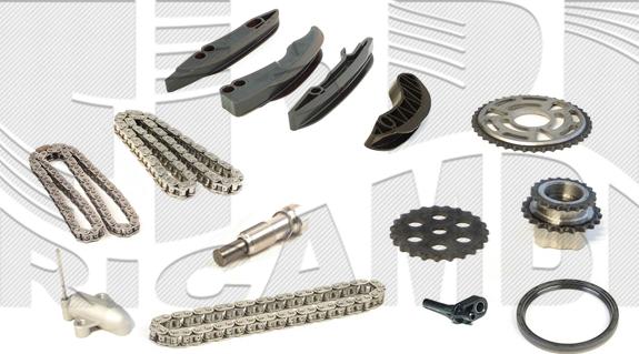 KM International KCD342 - Kit de distribution par chaîne droxauto.com