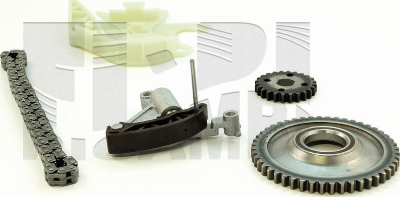 KM International KCD359 - Kit de distribution par chaîne droxauto.com