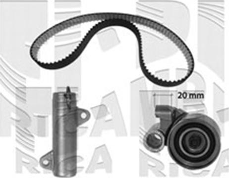 KM International KFI629 - Kit de distribution droxauto.com