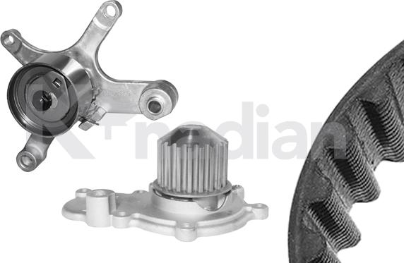 K'nadian KWP245A - Pompe à eau + kit de courroie de distribution droxauto.com