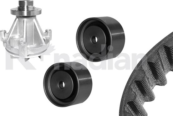 K'nadian KWP246 - Pompe à eau + kit de courroie de distribution droxauto.com