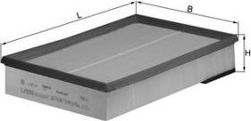 KNECHT LX 938 - Filtre à air droxauto.com