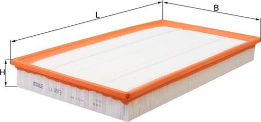 KNECHT LX 4919 - Filtre à air droxauto.com