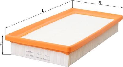 KNECHT LX 4529 - Filtre à air droxauto.com