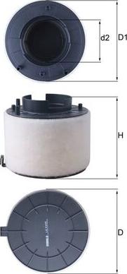 KNECHT LX 4249 - Filtre à air droxauto.com