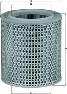 KNECHT LX 478/1 - Filtre à air droxauto.com