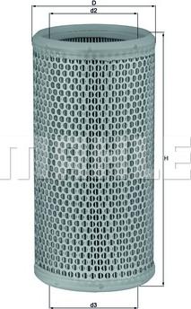 KNECHT LX 519 - Filtre à air droxauto.com