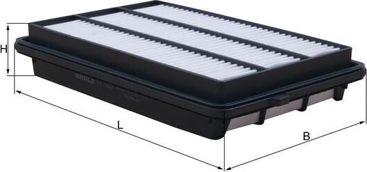 KNECHT LX 5820 - Filtre à air droxauto.com