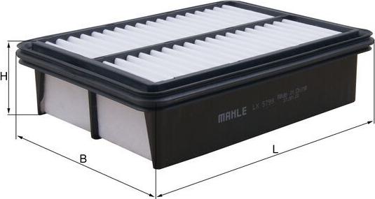 KNECHT LX 5799 - Filtre à air droxauto.com