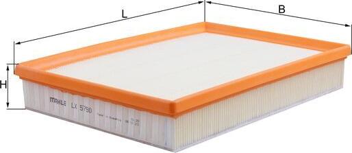 KNECHT LX 5790 - Filtre à air droxauto.com