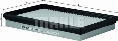 KNECHT LX 1942 - Filtre à air droxauto.com