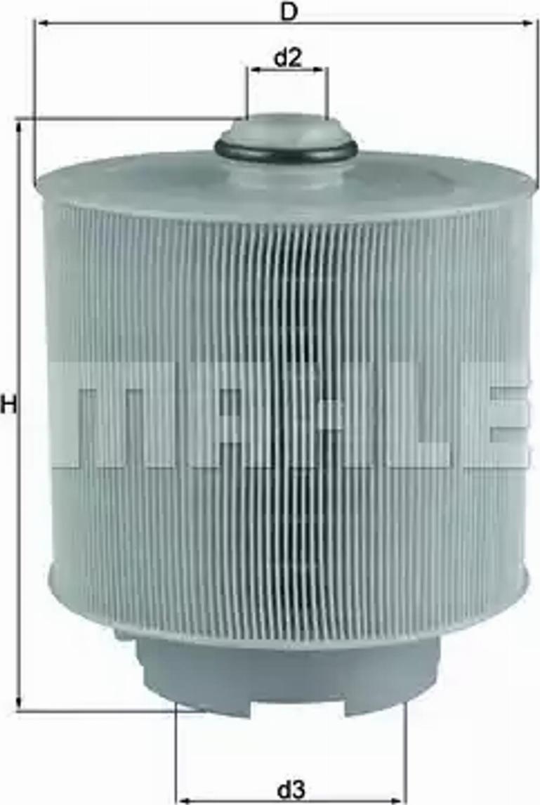 KNECHT LX 1006/2D - Filtre à air droxauto.com